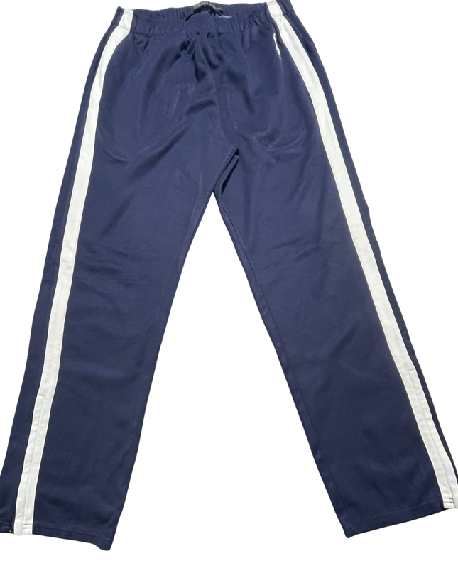 Polo Ralph Lauren Blue Track Pants with Side Stripes