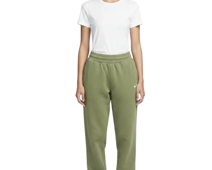 Nike Olive Green Relaxed Fit Fleece Joggers