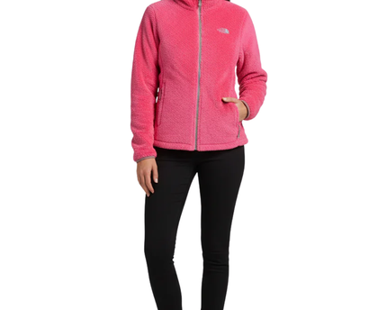 The North Face Pink Osito High-Pile Fleece Full-Zip Jacket