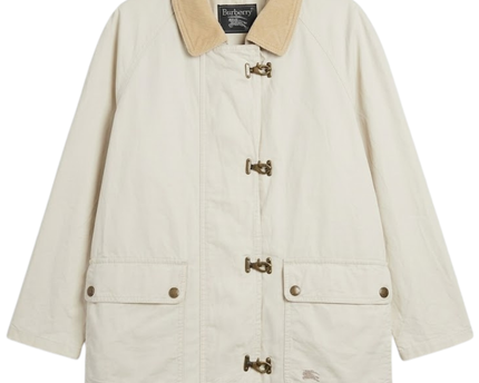 Burberrys Vintage Beige Fireman Toggle Jacket