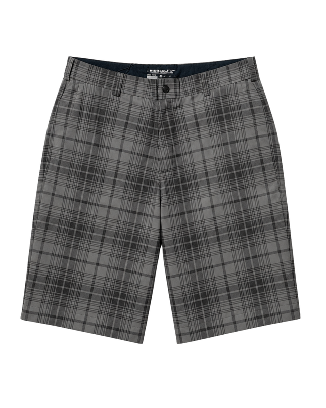 Nike Golf Grey Plaid Shorts
