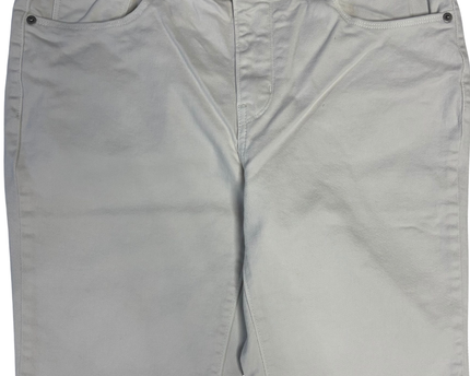 Levi's White Classic Bermuda Shorts