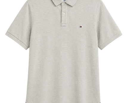 Tommy Hilfiger Beige Classic Short Sleeve Polo Shirt