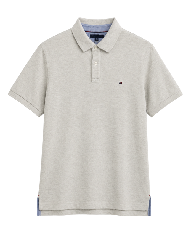 Tommy Hilfiger Beige Classic Short Sleeve Polo Shirt