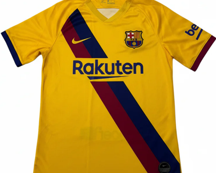 FC Barcelona Yellow 2019/20 Away Football Jersey