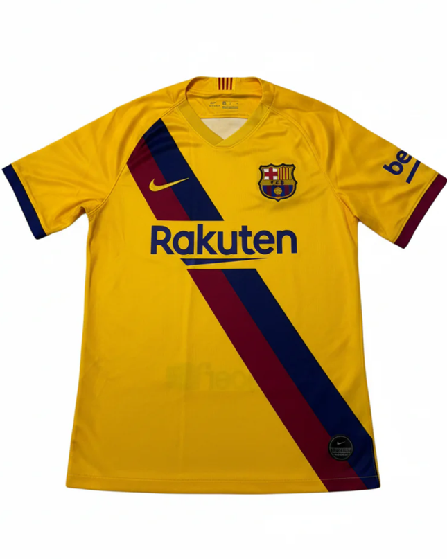 FC Barcelona Yellow 2019/20 Away Football Jersey