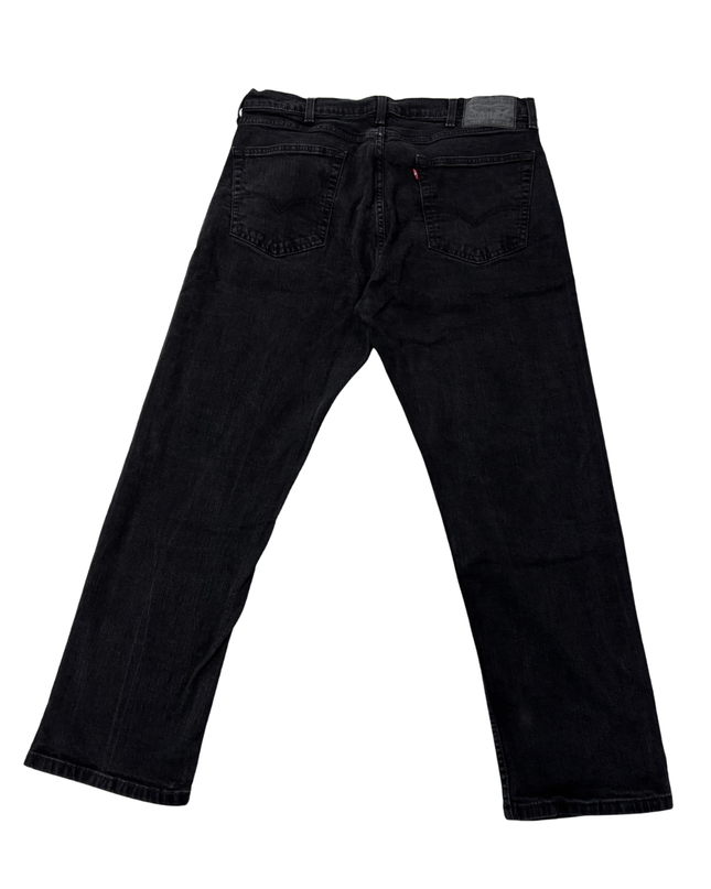 Levi's Black Straight Leg Denim Jeans
