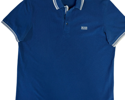 Hugo Boss Blue Regular Fit Polo Shirt