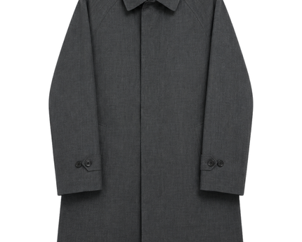 Michael Kors Grey Slim Fit Car Coat