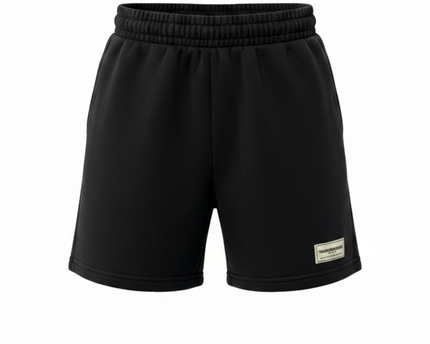 The Giving Movement Black Sustainable Relaxed Fit Shorts