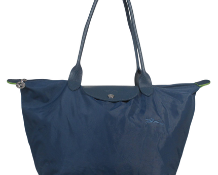 Longchamp Navy Blue Le Pliage Club Tote Bag