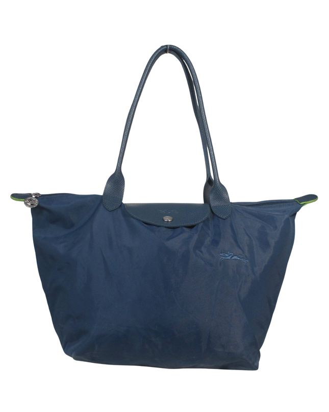 Longchamp Navy Blue Le Pliage Club Tote Bag