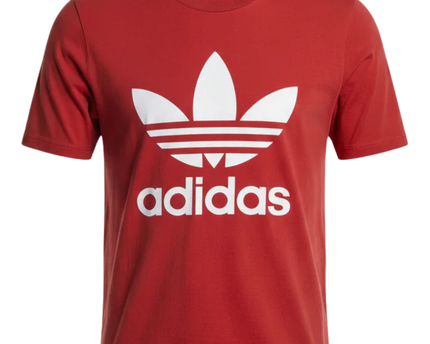 Adidas Red Trefoil T-Shirt