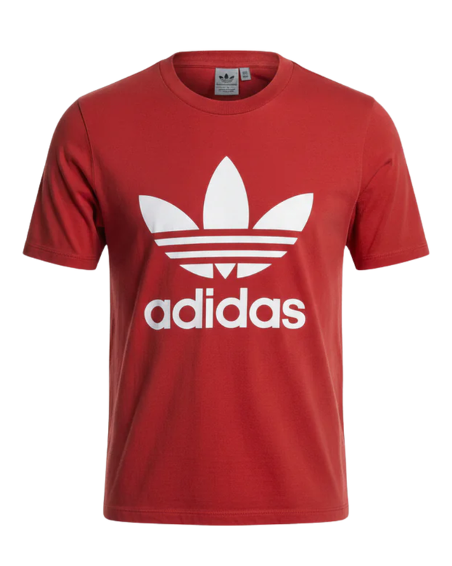 Adidas Red Trefoil T-Shirt