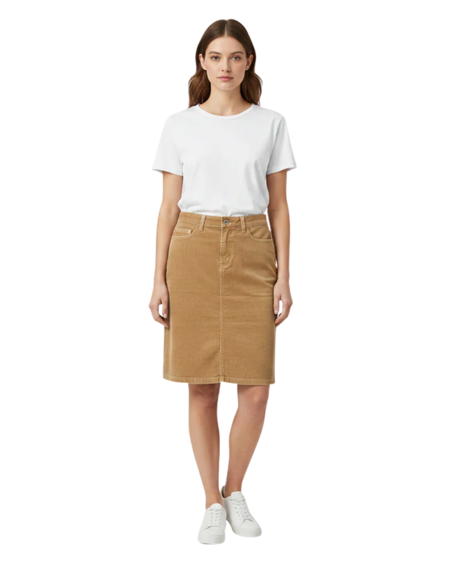 Carhartt Tan Corduroy Utility Skirt