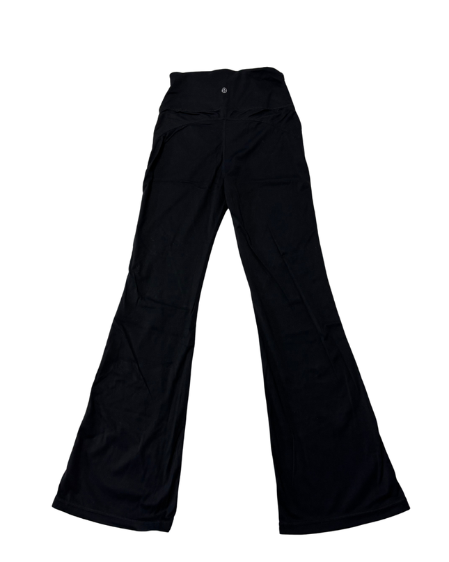 Lululemon Black High-Rise Flared Yoga Pants