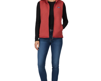 Patagonia Red Women's Better Sweater Fleece Vest