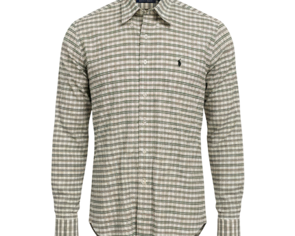 Polo by Ralph Lauren Multicolor Plaid Cotton Button-Down Shirt