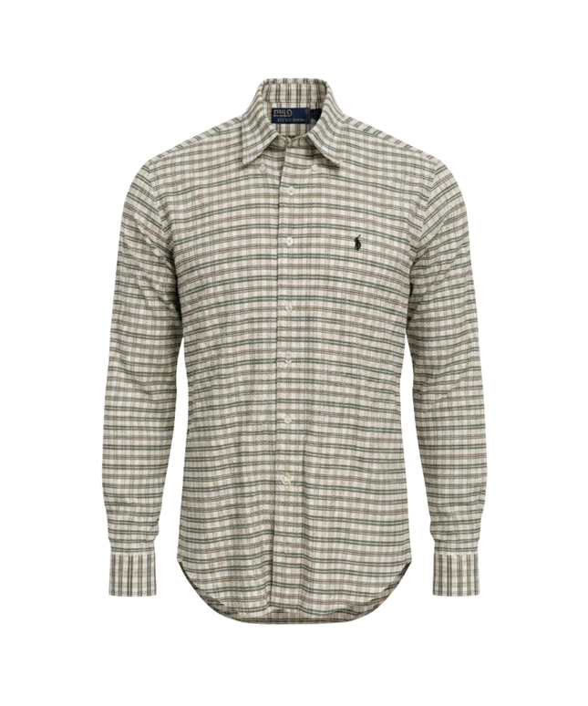Polo by Ralph Lauren Multicolor Plaid Cotton Button-Down Shirt