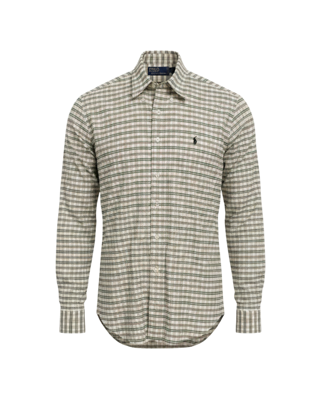 Polo by Ralph Lauren Multicolor Plaid Cotton Button-Down Shirt