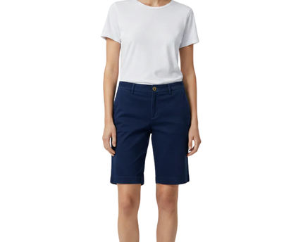 Lauren Ralph Lauren Navy Blue Chino Shorts