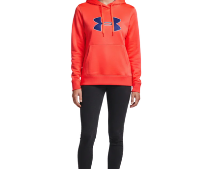 Under Armour Coral Logo Pullover Hoodie