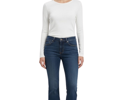 Levi's Blue Bootcut Mid-Rise Denim Jeans