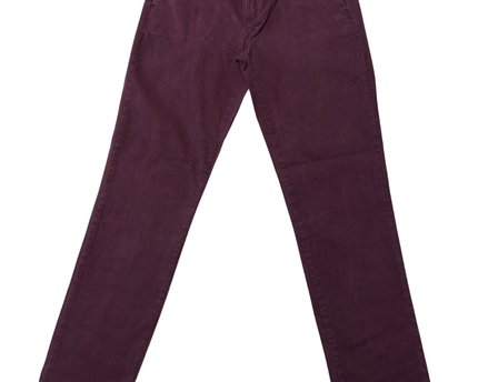 Tommy Hilfiger Maroon Straight Leg Chino Pants