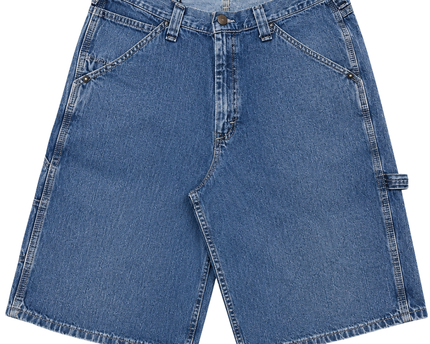 Lee Blue Dungaree Denim Carpenter Shorts