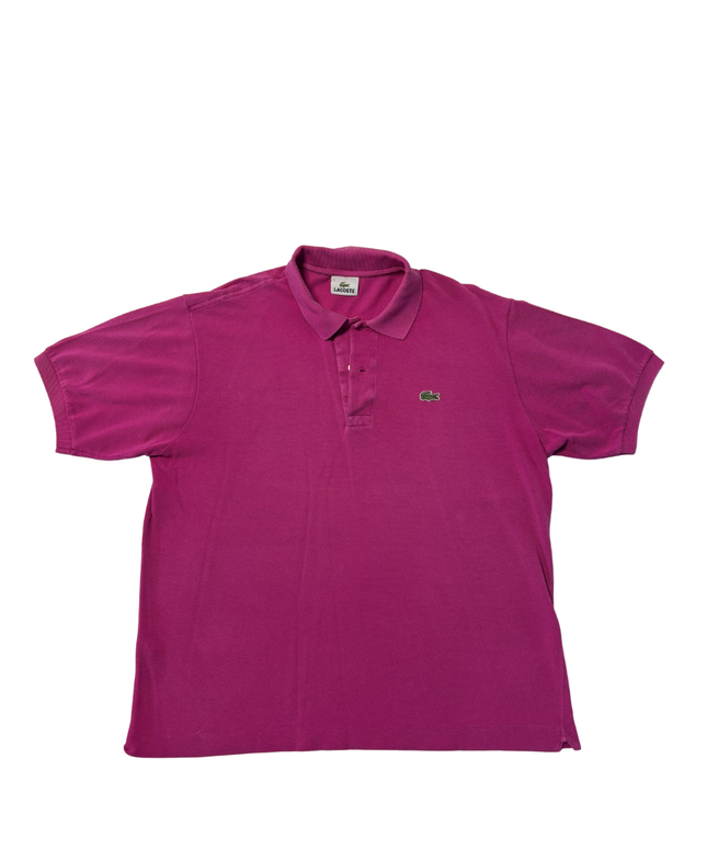 Lacoste Magenta Classic Pique Short Sleeve Polo Shirt