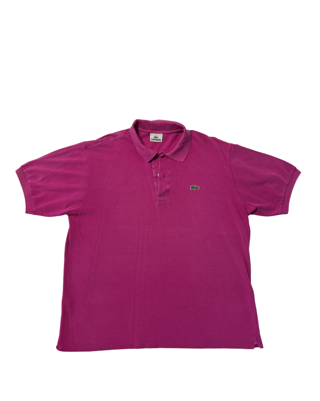 Lacoste Magenta Classic Pique Short Sleeve Polo Shirt
