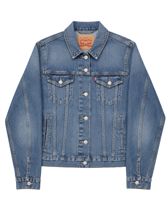 Levi's Classic Blue Denim Trucker Jacket