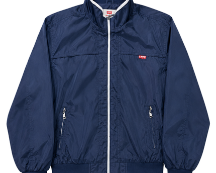 Levi's Navy Blue Lightweight Sporty Windbreaker Jacket