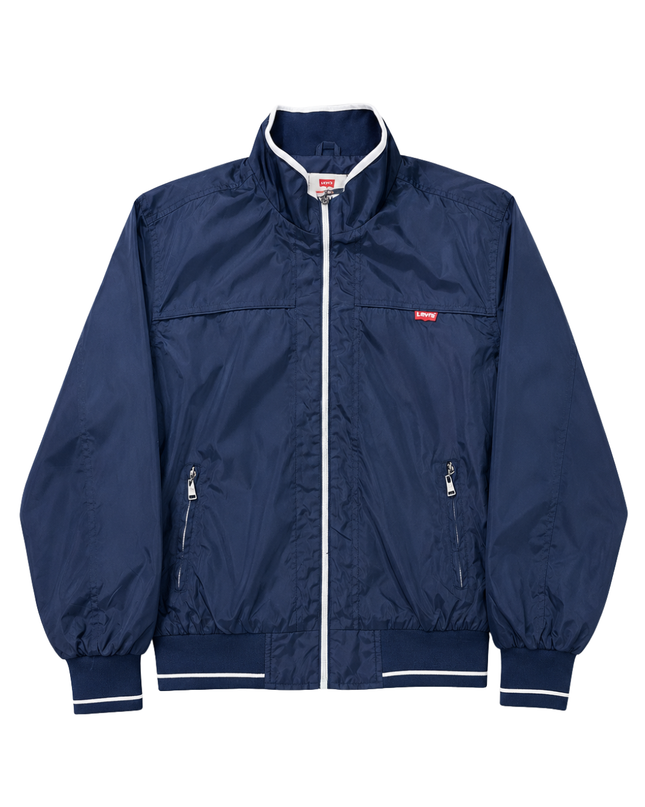 Levi's Navy Blue Lightweight Sporty Windbreaker Jacket