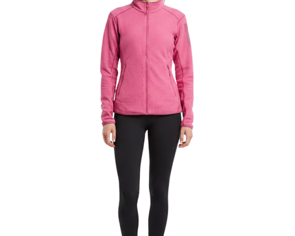 ARCTERYX Pink Delta LT Grid Fleece Full-Zip Jacket