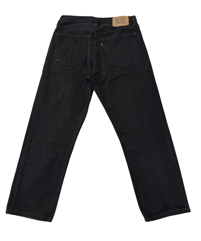 Levi's 615 Black Straight Leg Denim Jeans