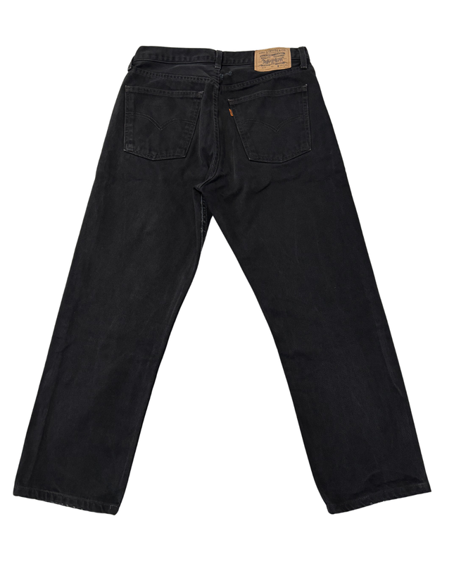 Levi's 615 Black Straight Leg Denim Jeans