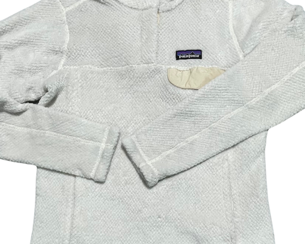 Patagonia White Re-Tool Snap-T Fleece Pullover Sweatshirt