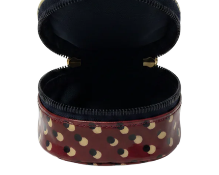 Tory Burch Multicolor Patterned Zip-Around Mini Pouch