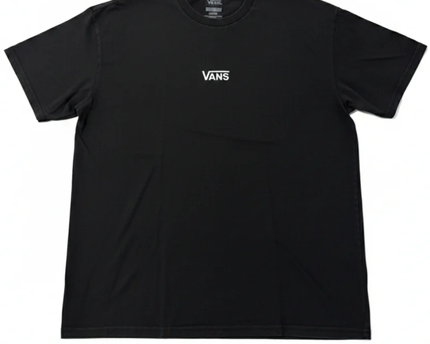Vans Black Small Embroidered Logo T-Shirt