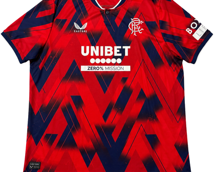 Castore Red Rangers FC Pre-Match Graphic Jersey