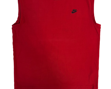 Nike Red Sportswear Sleeveless Tank Top