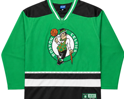 Ultra Game Green Boston Celtics Hockey Style Jersey