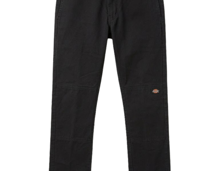 Dickies Black Skinny Straight Double Knee Work Pants