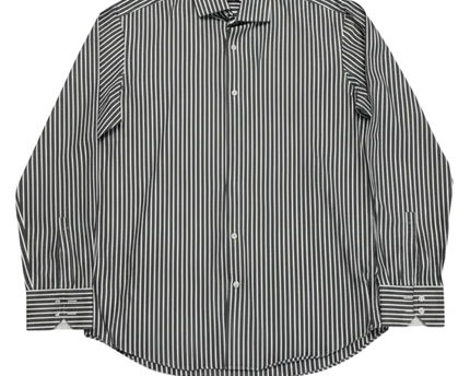 BOSS Black Striped Shirt