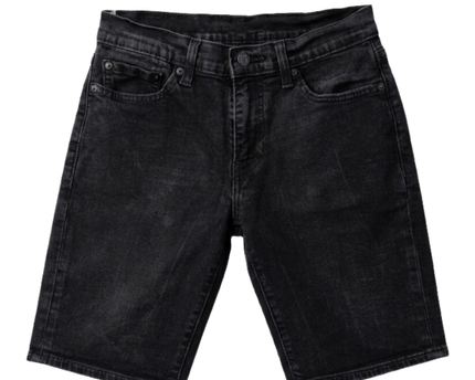 Levi's 511 Slim Fit Black Denim Shorts