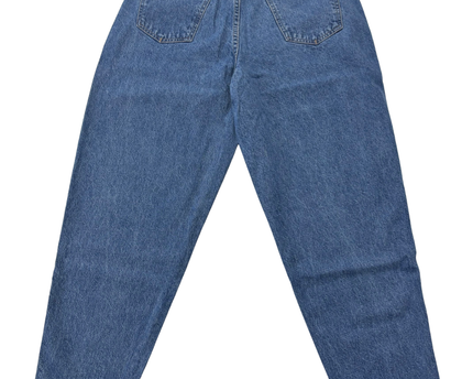 Brittania Blue High-Waisted Tapered Leg Vintage Jeans