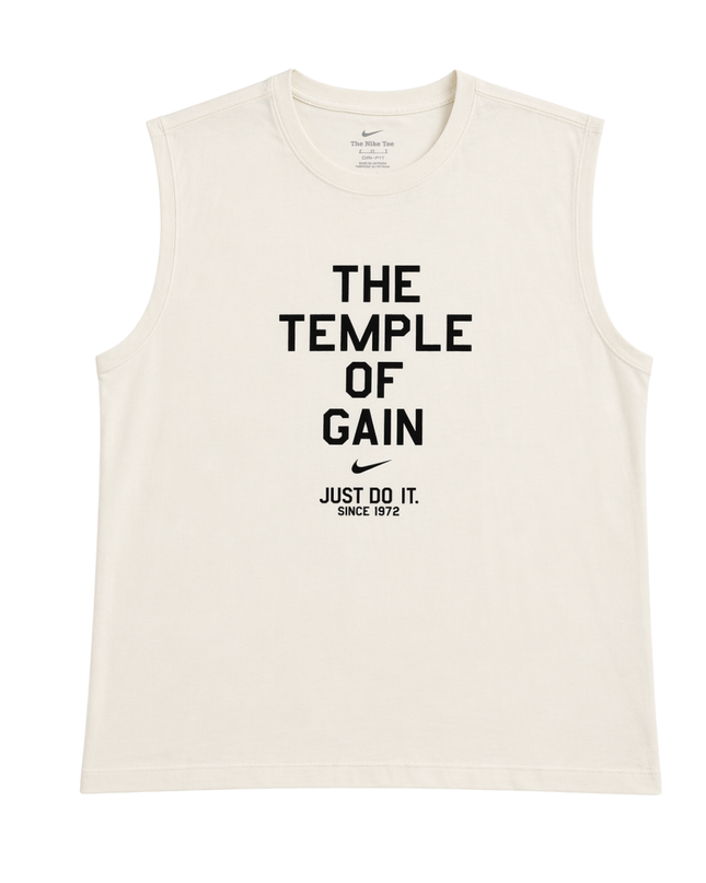 Nike Off-white The Temple of Gain Graphic Tank Top