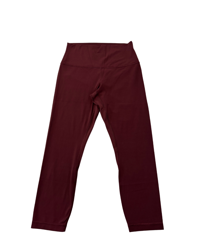 Lululemon Burgundy Align High-Rise Leggings
