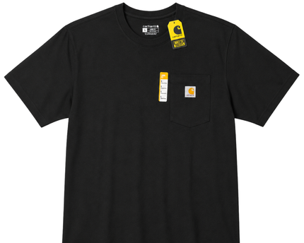 Carhartt Black Loose Fit Heavyweight Pocket T-Shirt W/Tags